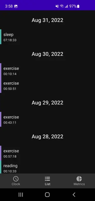 Screenshot 4 von Time Clock