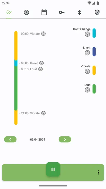 Screenshot 1 von Timed Silence - Don't let your phone rattle you!