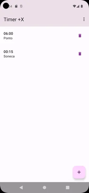 Screenshot 1 of Timer +X