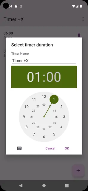 Screenshot 2 of Timer +X