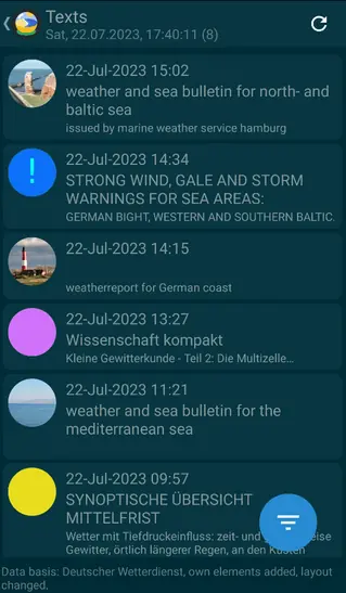 Screenshot 4 of Tiny Weather Forecast Germany