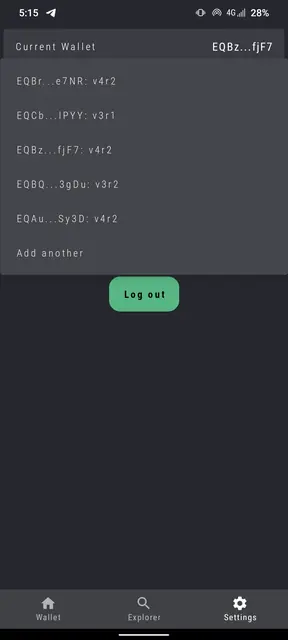 Screenshot 4 von TkTon Wallet