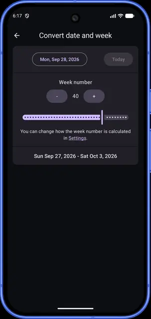Screenshot 2 of TKWeek
