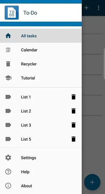 Screenshot 3 of Todo List (PFA)