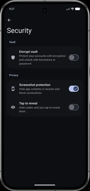 Screenshot 4 of Tokn - MFA / 2FA authenticator