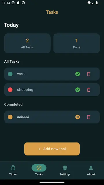 Screenshot 2 of Tomodoro