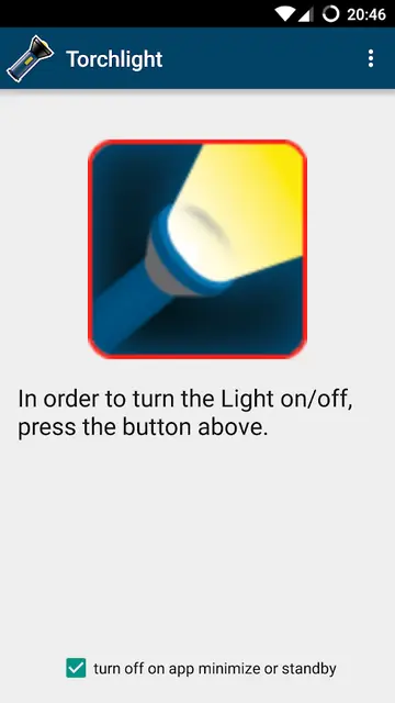Screenshot 1 von Torchlight (Privacy Friendly)
