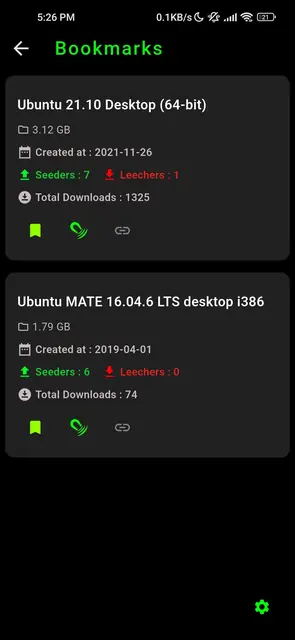 Screenshot 2 von Torrents Digger
