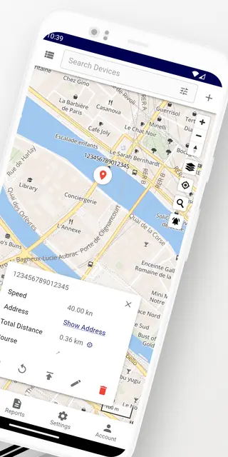 Screenshot 2 von Traccar Manager