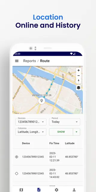 Screenshot 3 von Traccar Manager