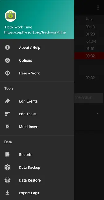 Screenshot 2 von Track Work Time