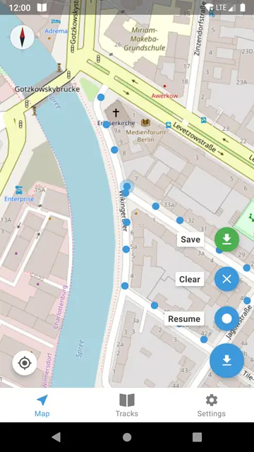 Screenshot 3 von Trackbook - Movement Recorder