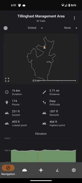 Screenshot 4 von Trail Sense