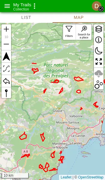 Screenshot 1 of Trailence
