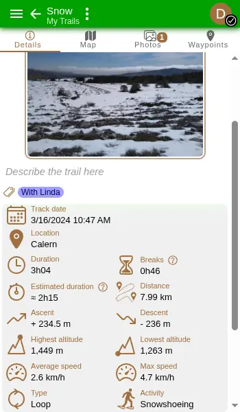 Screenshot 3 of Trailence