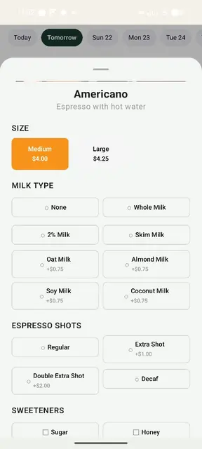 Screenshot 4 of Trails Coffee