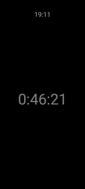 Screenshot 1 von Tranquil Stopwatch