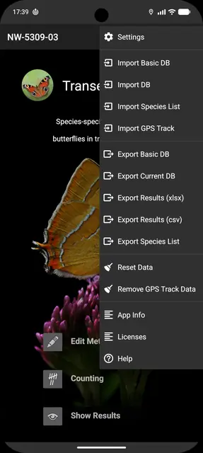 Screenshot 3 von TransektCount