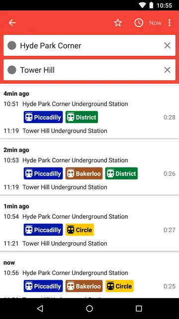 Screenshot 3 von Transportr - Public Transit