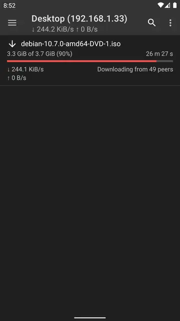Screenshot 1 von Tremotesf