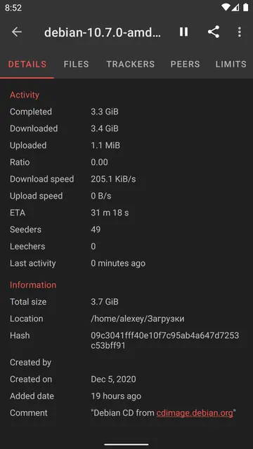 Screenshot 3 von Tremotesf