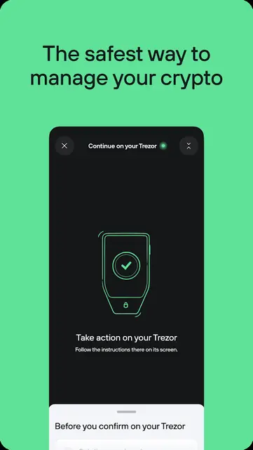 Screenshot 2 of Trezor Suite