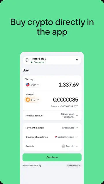 Screenshot 3 of Trezor Suite