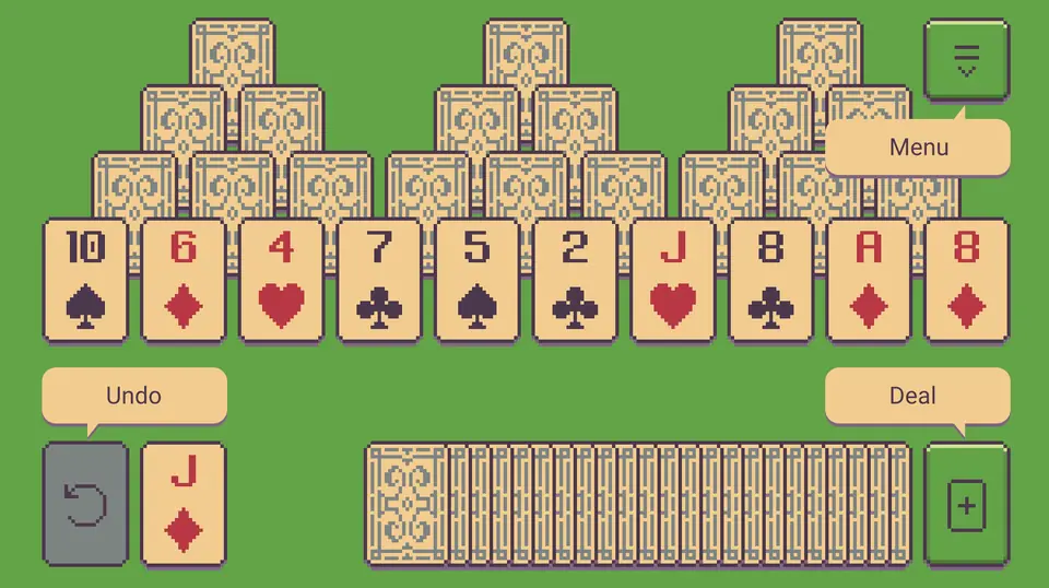 Screenshot 1 von TriPeaks