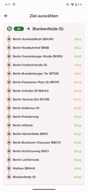 Screenshot 2 von Träwelldroid