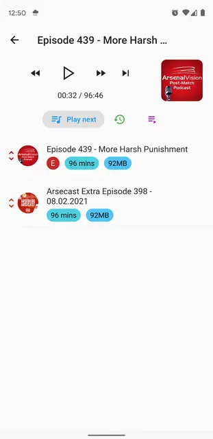 Screenshot 2 of Tsacdop - Podcast Player