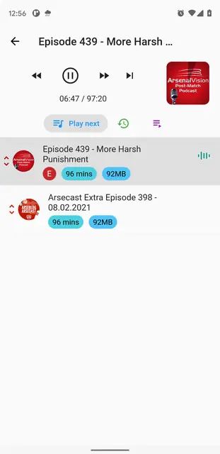 Screenshot 4 of Tsacdop - Podcast Player