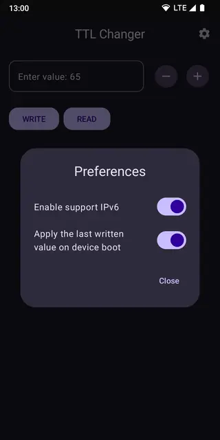 Screenshot 2 of TTL Changer