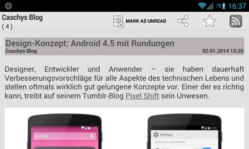 Screenshot 3 of TTRSS-Reader