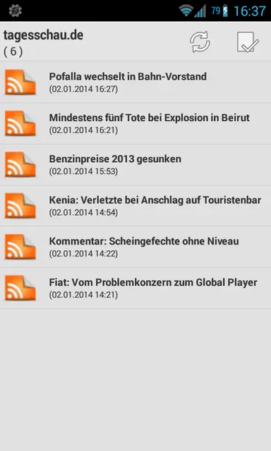 Screenshot 4 of TTRSS-Reader