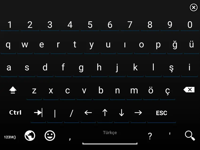Screenshot 2 of Turkish for AnySoftKeyboard