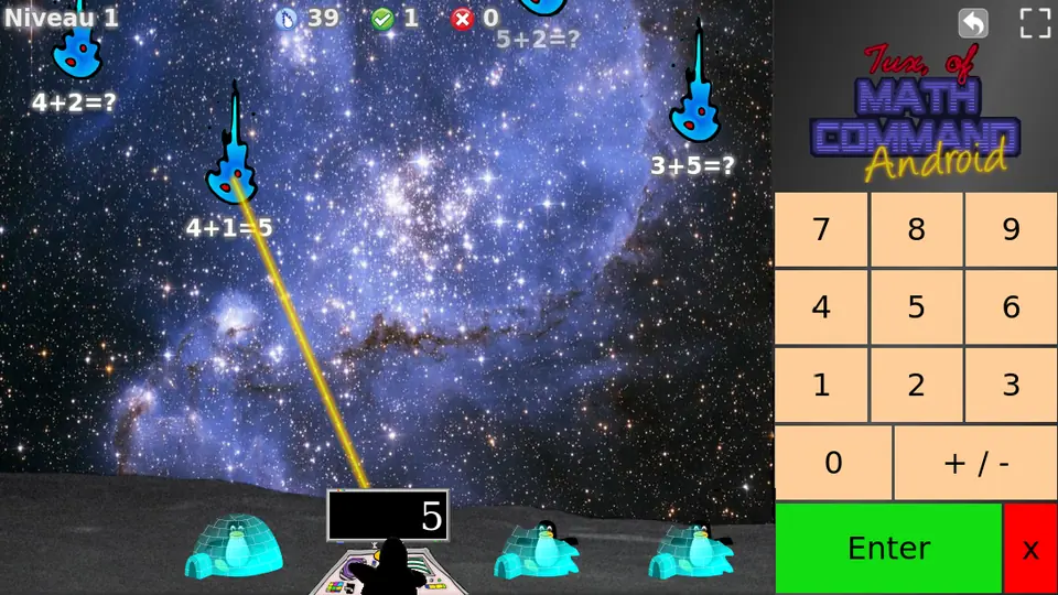 Screenshot 4 von Tux Math
