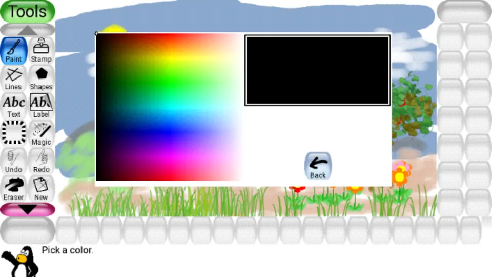 Screenshot 2 von Tux Paint