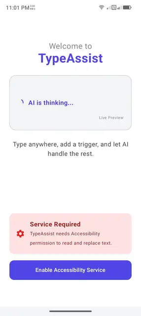 Screenshot 1 von TypeAssist