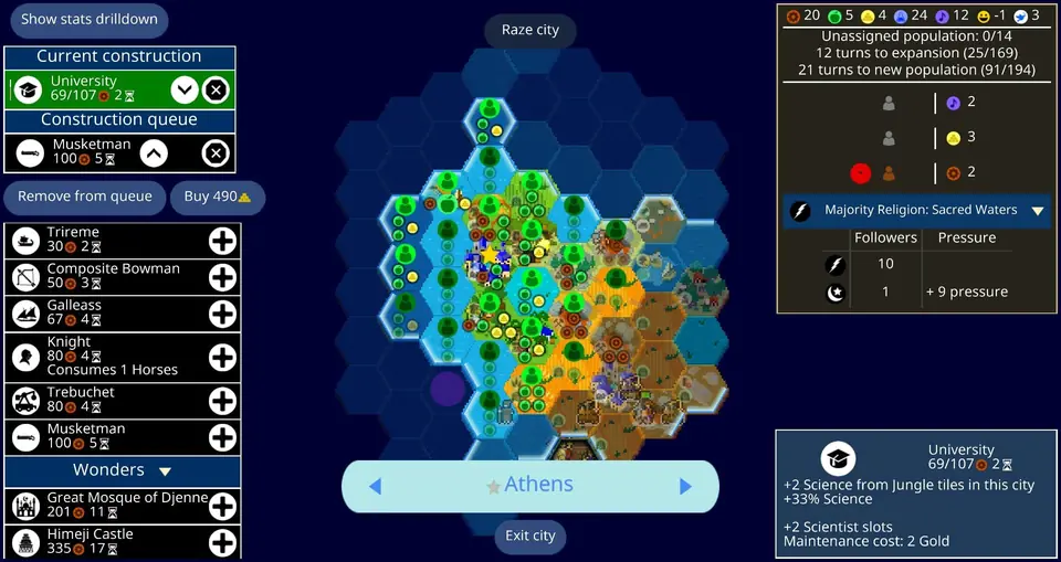 Screenshot 2 of Unciv