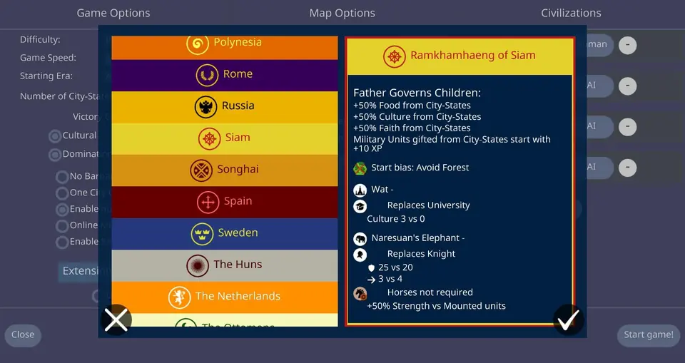 Screenshot 3 of Unciv
