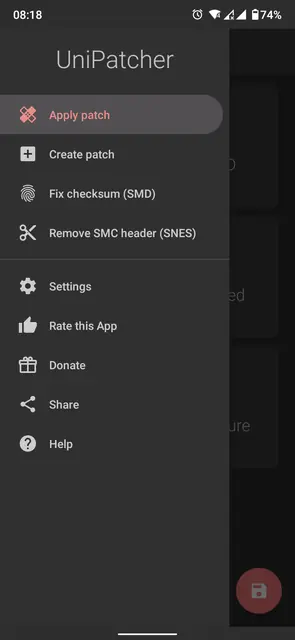 Screenshot 2 of UniPatcher