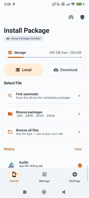 Screenshot 2 of Universal Installer
