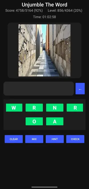 Screenshot 2 of unjumble