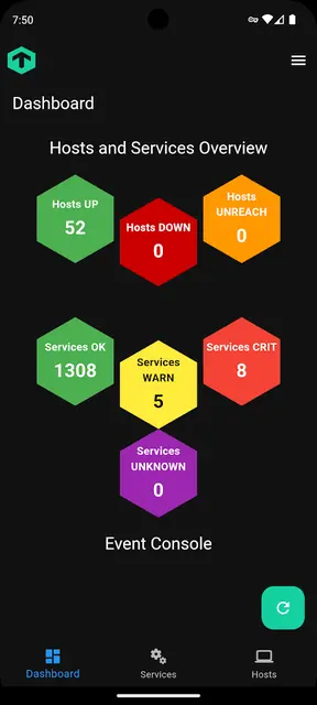 Screenshot 1 of Unofficial CheckMK Monitoring