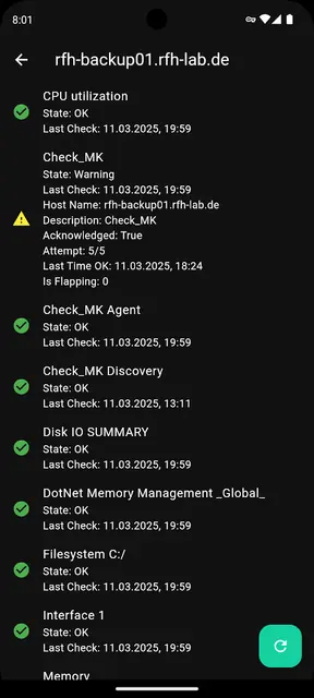 Screenshot 4 of Unofficial CheckMK Monitoring
