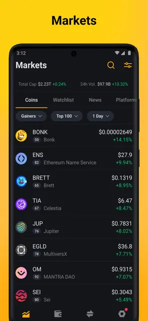 Screenshot 2 of Unstoppable Crypto Wallet
