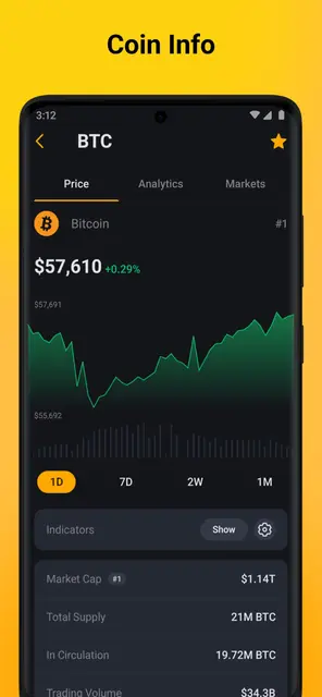 Screenshot 3 of Unstoppable Crypto Wallet