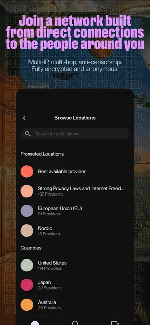 Screenshot 2 of URnetwork