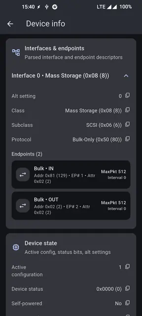 Screenshot 2 of USB Descriptor Explorer