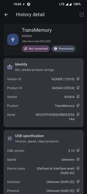 Screenshot 4 of USB Descriptor Explorer